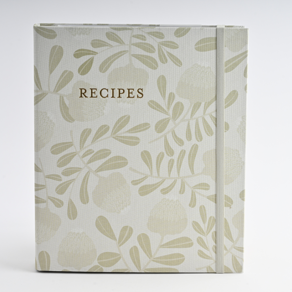 Recipe Binder Large - NATIVE WARATAH